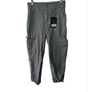 Cargo Pants Women Size 6 Sage Green Mac And Me Mainstream Boutique NEW W Tags